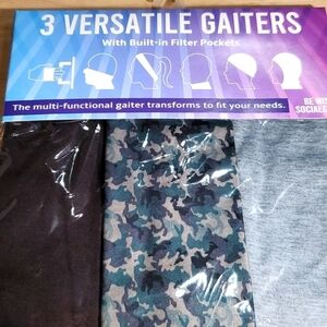 🏈 NWT 3 PIECE SET GAITERS SET